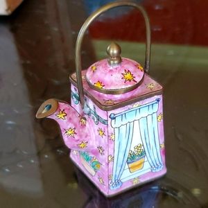 Minature enamel tea pot